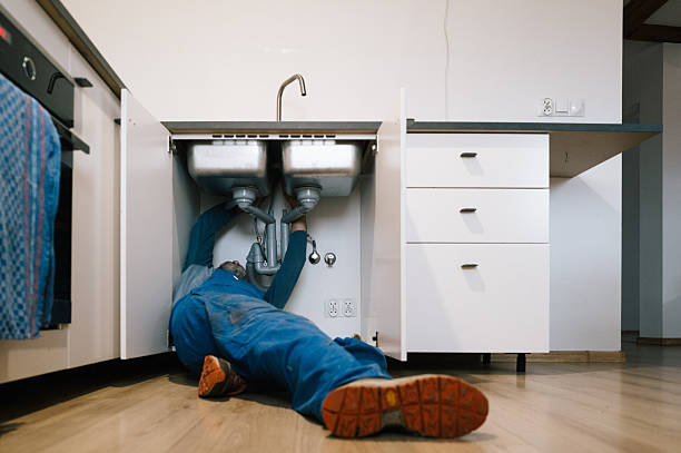 Professional Drain Cleaning technician working in Van Voorhis, PA